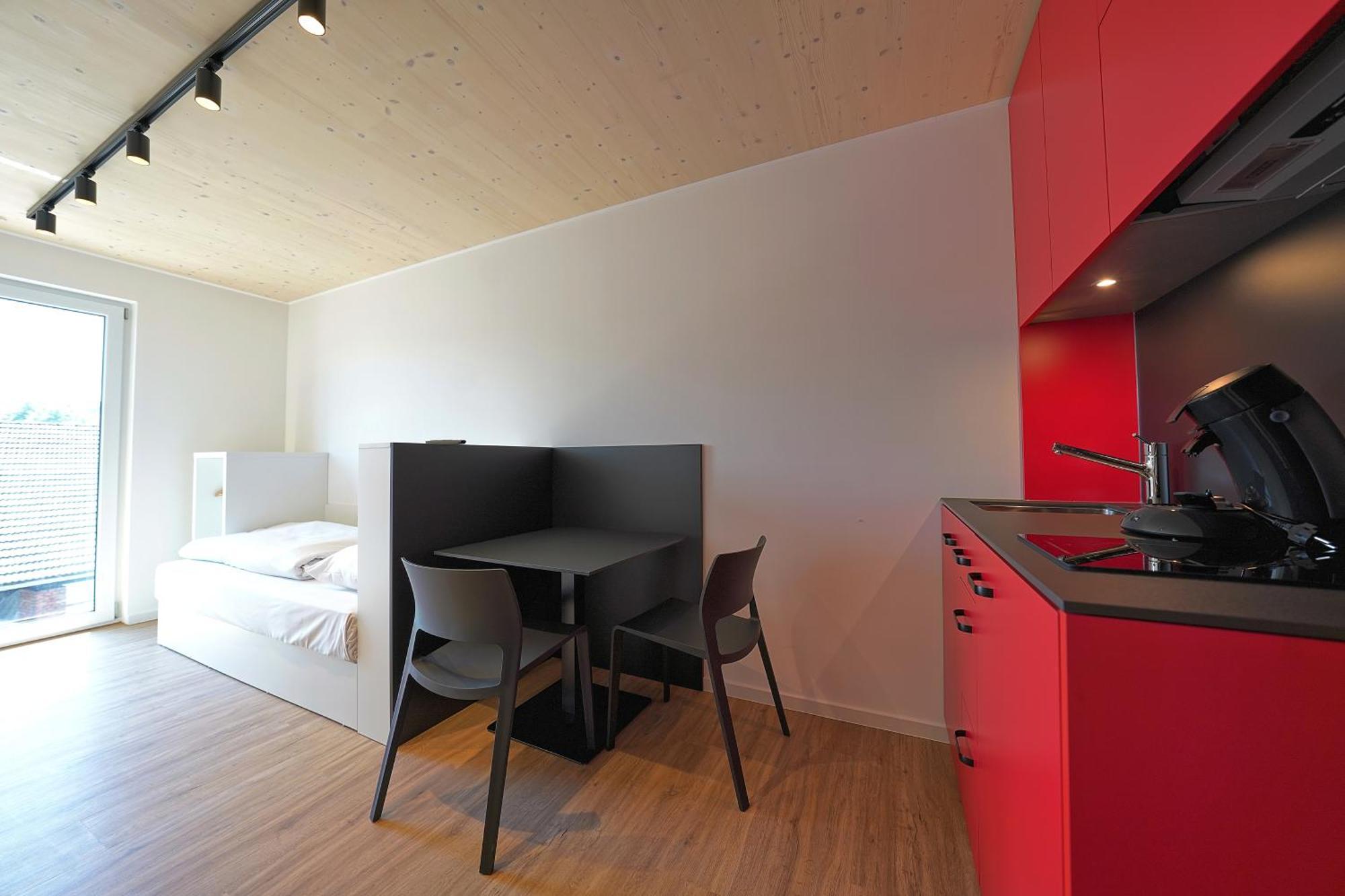 Timber One Boardinghouse Dorfen Aparthotel Exterior foto