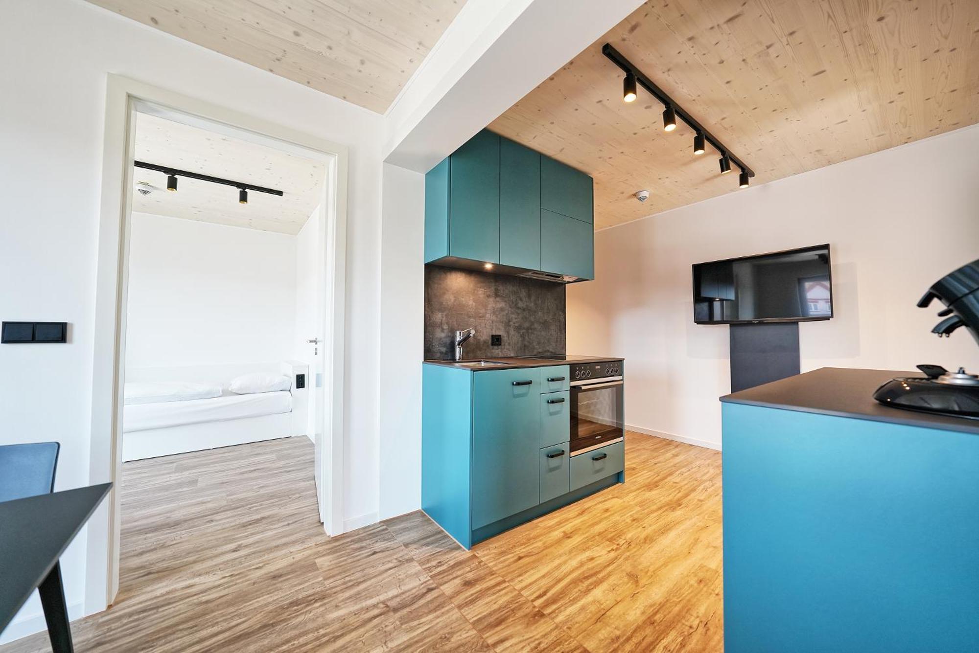 Timber One Boardinghouse Dorfen Aparthotel Exterior foto