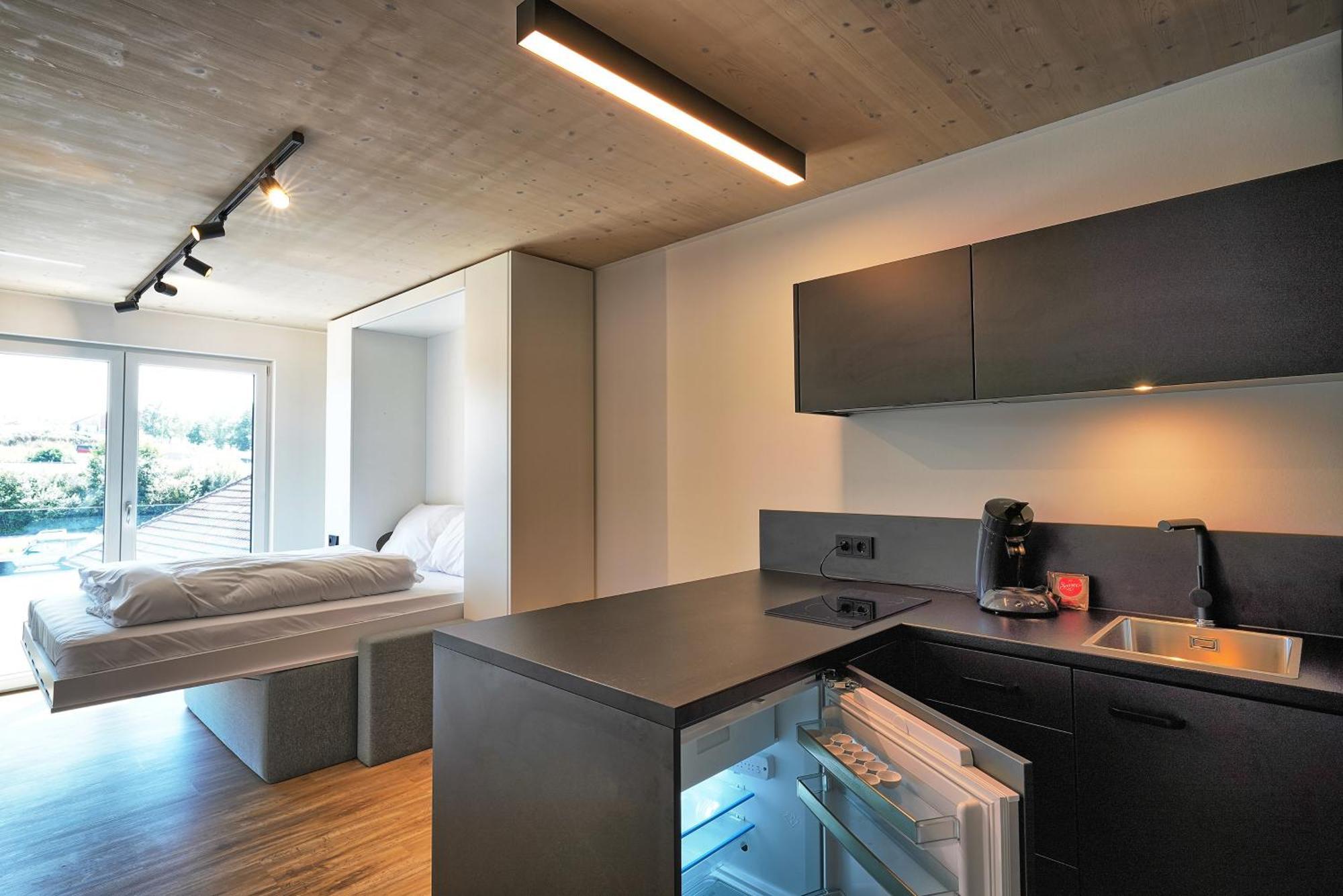 Timber One Boardinghouse Dorfen Aparthotel Exterior foto