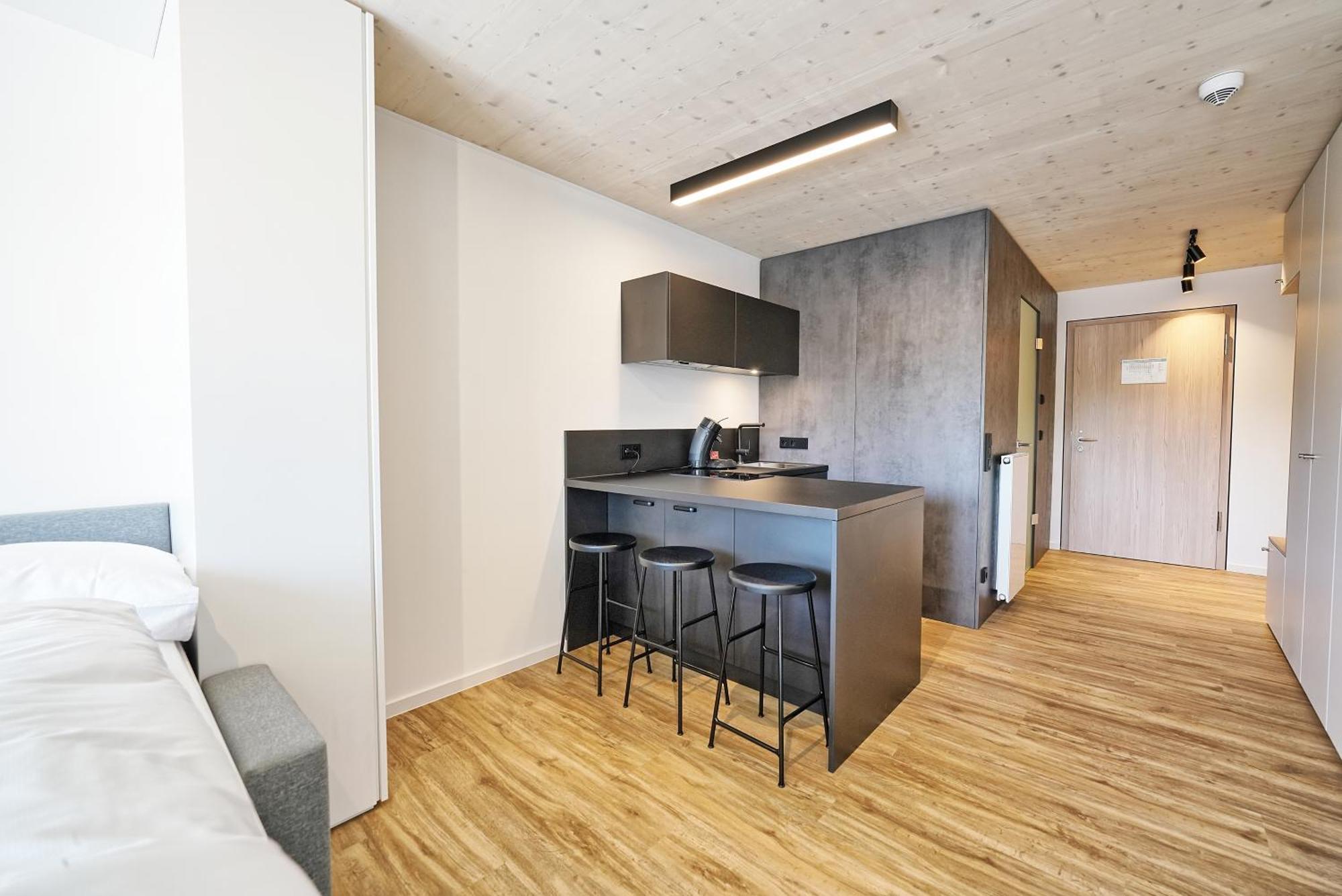 Timber One Boardinghouse Dorfen Aparthotel Exterior foto