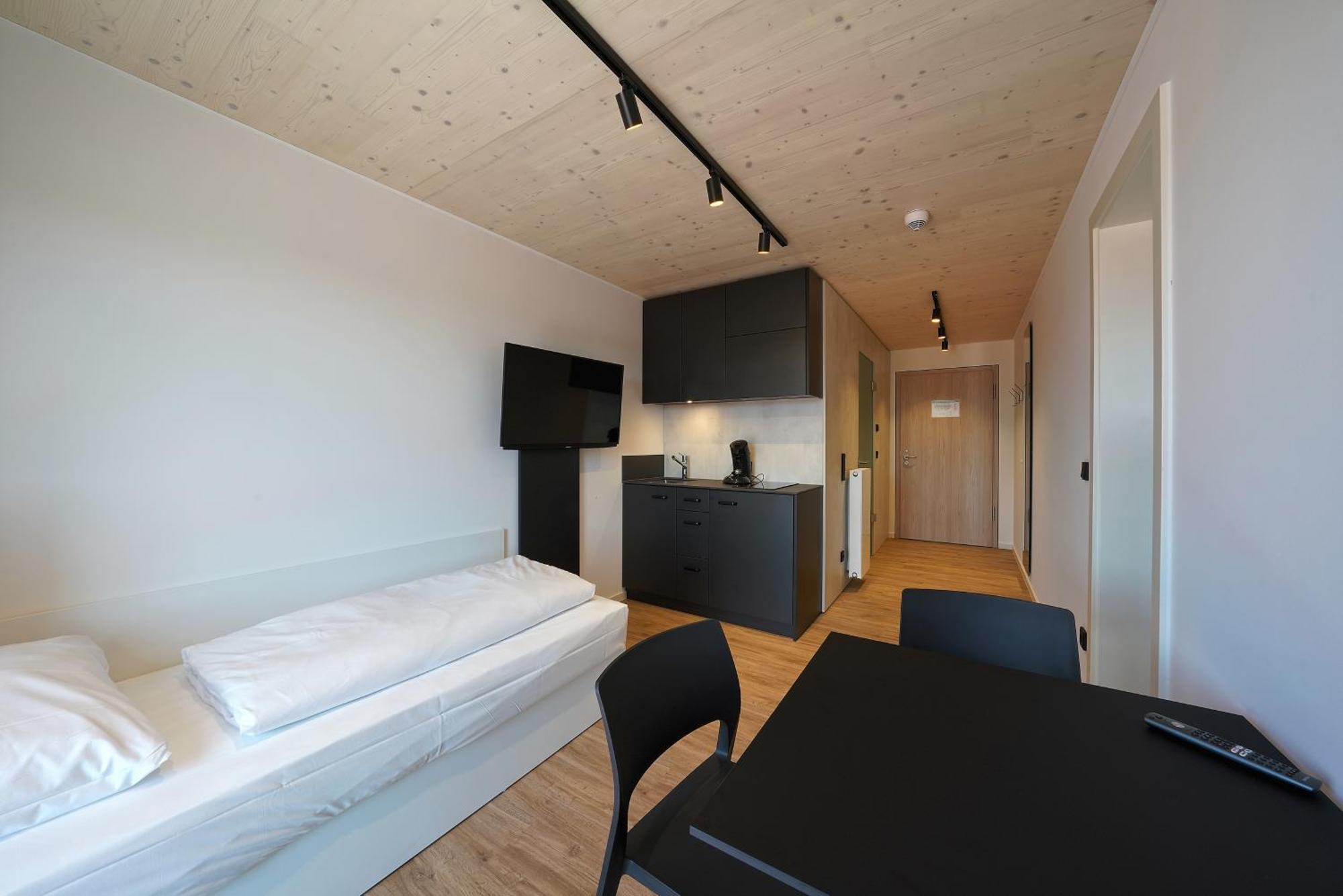 Timber One Boardinghouse Dorfen Aparthotel Exterior foto