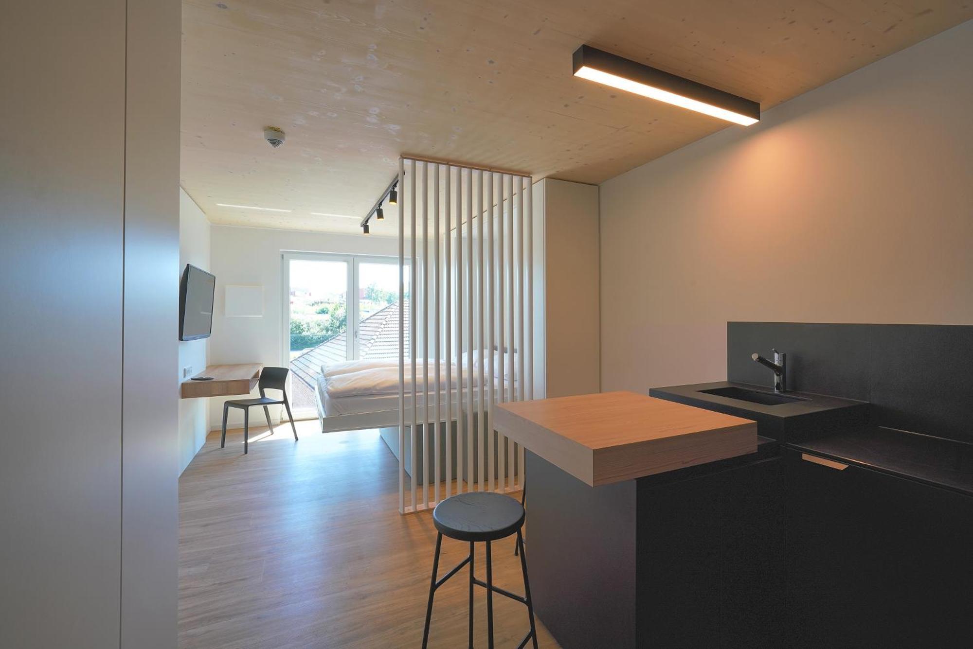 Timber One Boardinghouse Dorfen Aparthotel Exterior foto