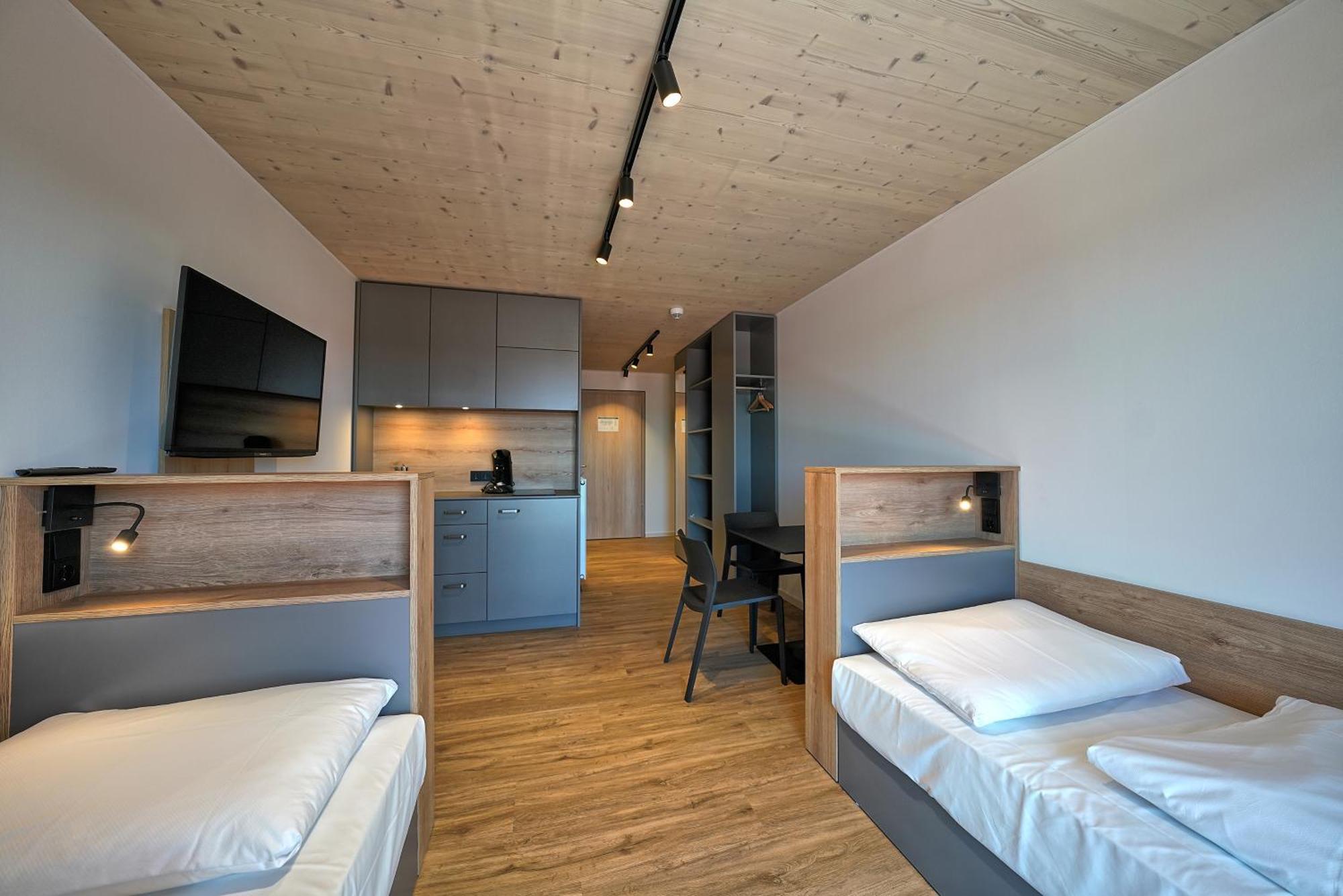 Timber One Boardinghouse Dorfen Aparthotel Exterior foto