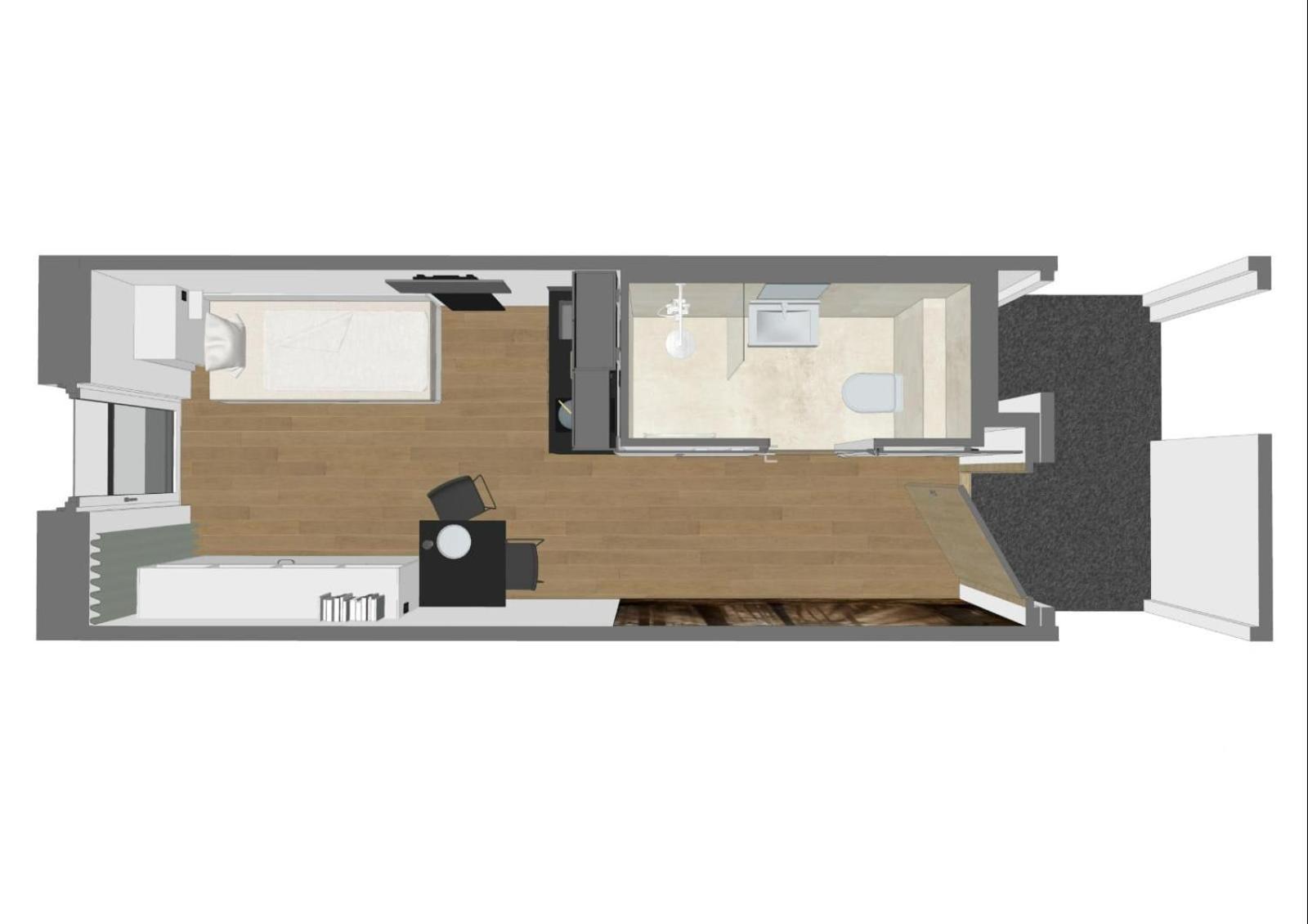 Timber One Boardinghouse Dorfen Aparthotel Exterior foto