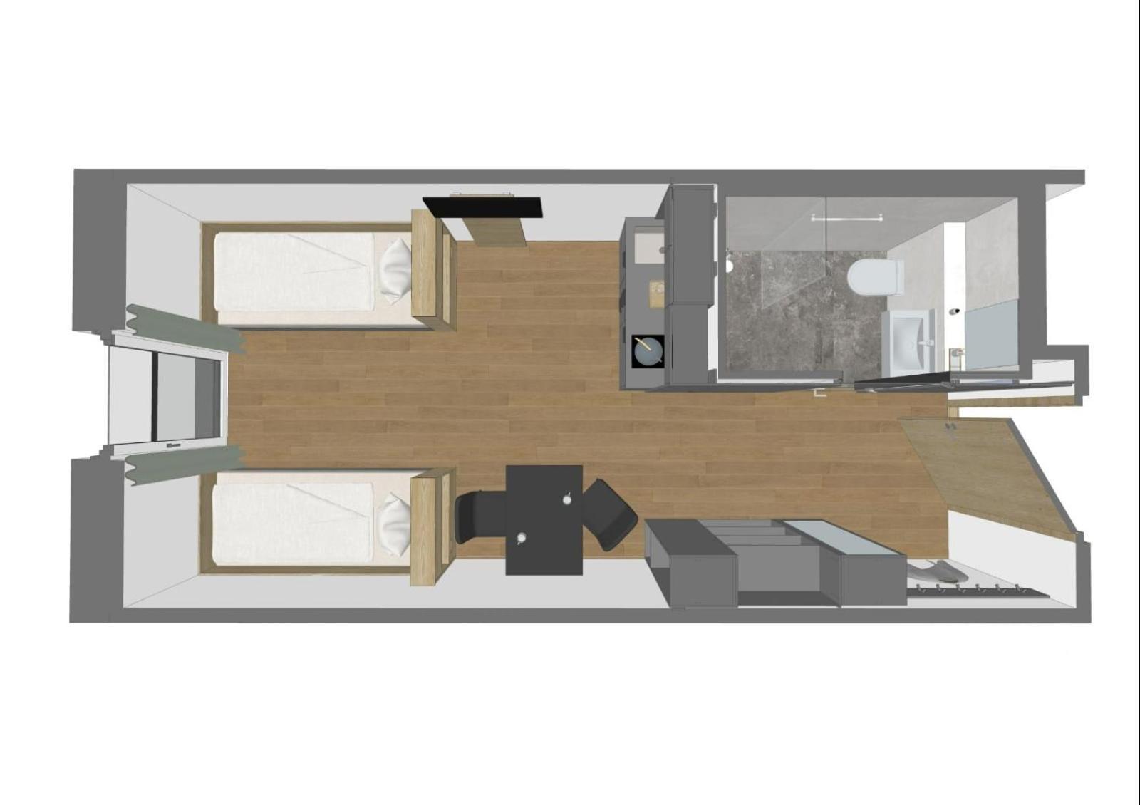 Timber One Boardinghouse Dorfen Aparthotel Exterior foto
